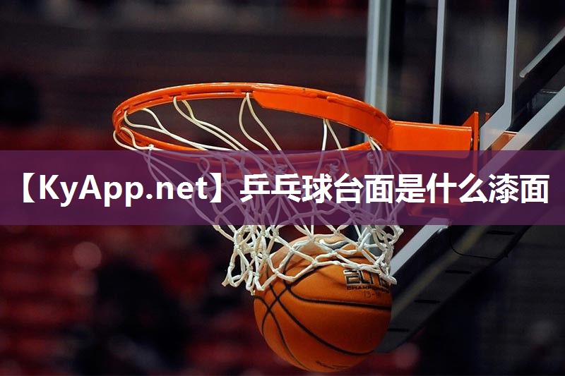 乒乓球台面是什么漆面