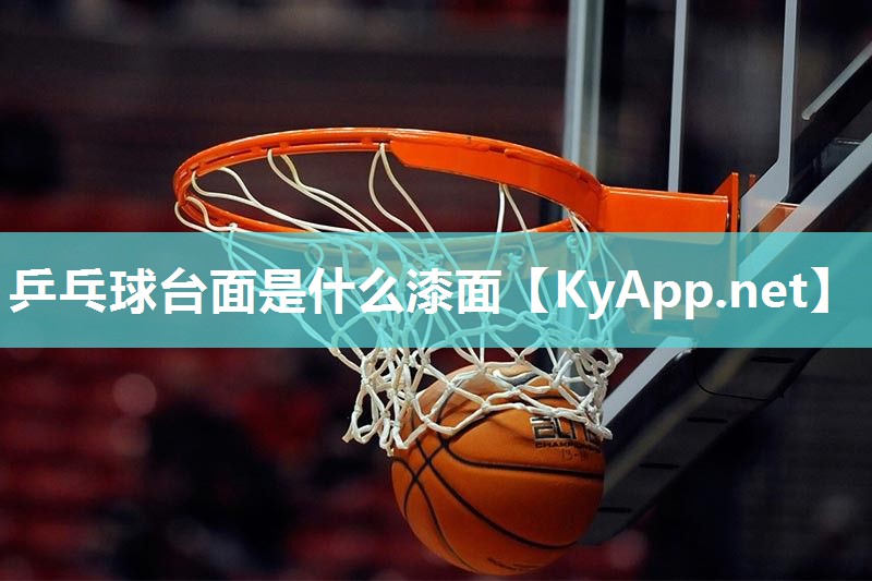 乒乓球台面是什么漆面