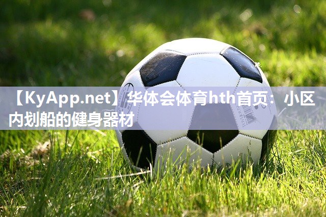 小区内划船的健身器材